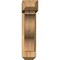 Ekena Millwork Funston Craftsman Rough Sawn Bracket w/ Offset Brace, Western Red Cedar, 6"W x 20"D x 24"H BKT0604X20X24FST04RWR - alternate 4